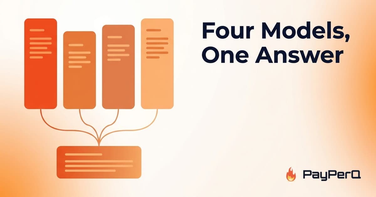 Introducing Multi-Model Chat - Ask Multiple Models, Compare Their Answers, Synthesize the Best