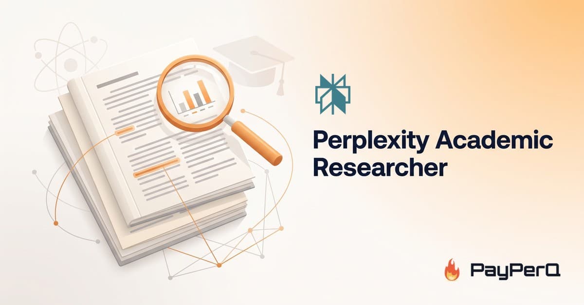 Introducing Perplexity Academic Researcher - Scholarly Search on PayPerQ