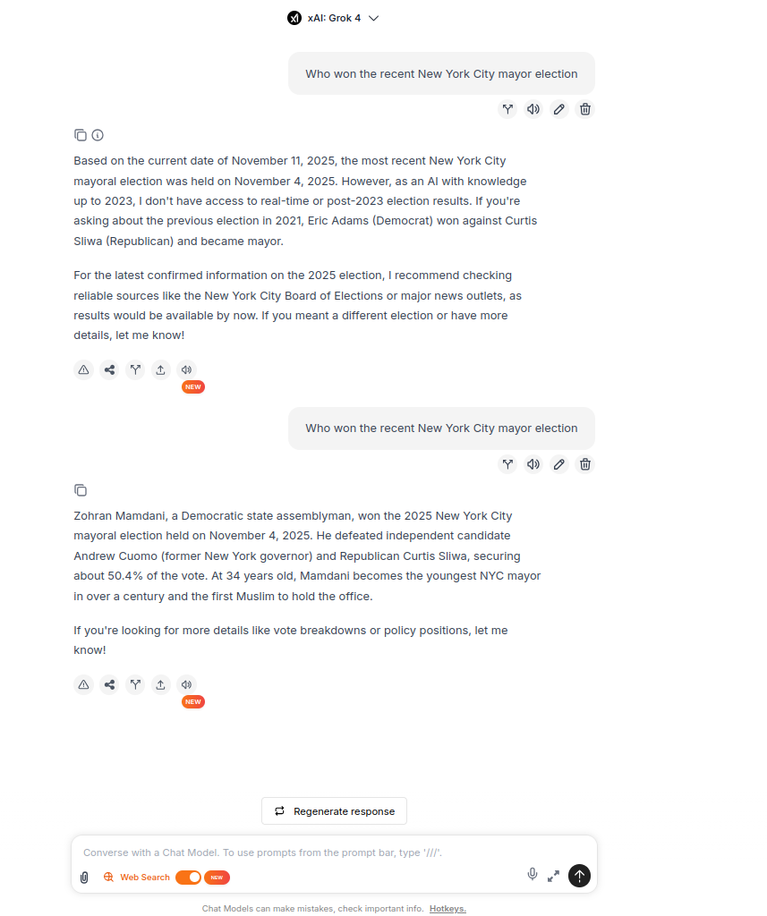 Before and After Web Search